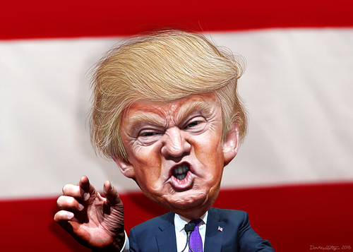 Donald Trump - Caricature