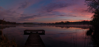 Morning light at the lake