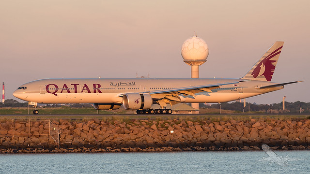 A7-BEF | Boeing 777-300ER | Qatar Airways |  Sydney Airport | April 2016