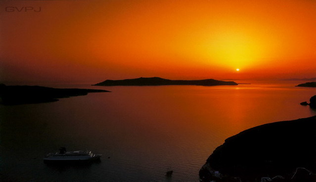 Santorini Sunset  Greece