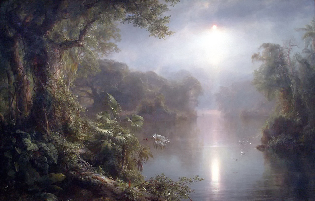 The River of Light by Frederic Edwin Church, 1877
