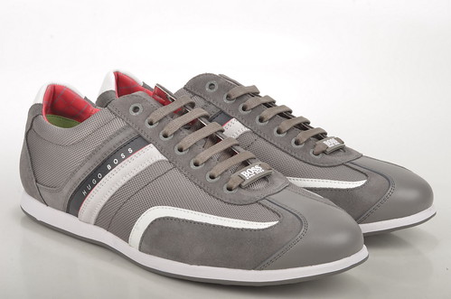 Boss Stiven Sneaker 50247608 Leder / Nylon grau (grey) (1)… | Flickr