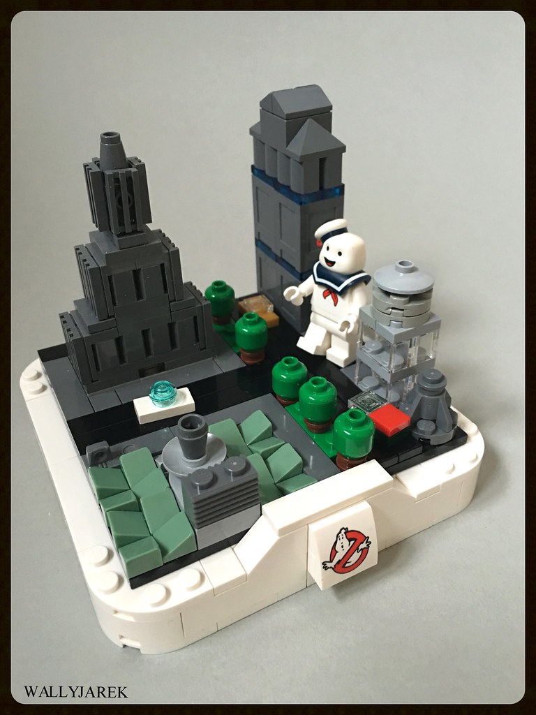 GHOSTBUSTERS STAY PUFT MARSHMALLOW MAN NEW BUILDING BRICKS MINIFIGURE