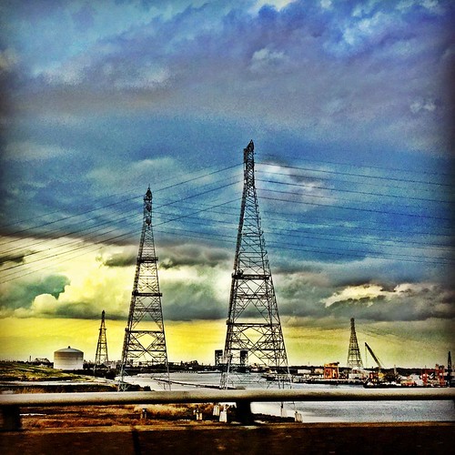 Day 85 of 366 - Towers. #366project #hdrphotography #sunset. by CIOPhoto, square squareformat hefe iphoneography instagramapp uploaded:by=instagram