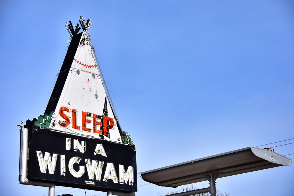 Sleep in a wigwam