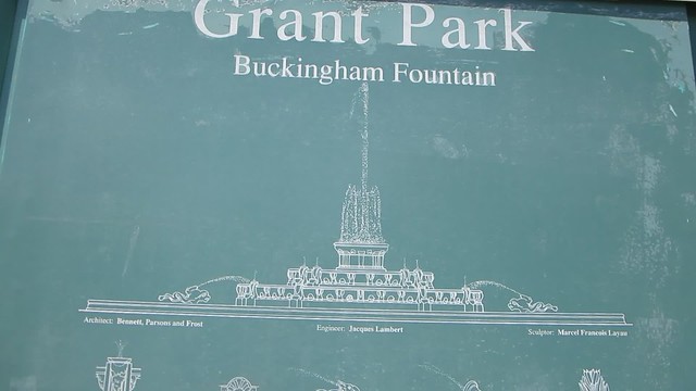 Buckingham Fountain by Edward H. Bennett in Grant Park, Chicago, Illinois, USA