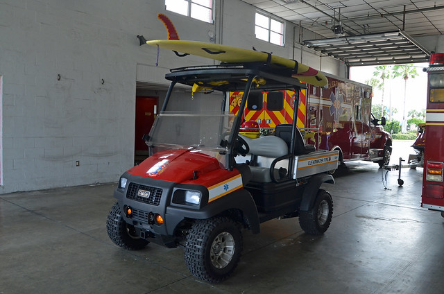 Clearwater Fire Rescue Club Car