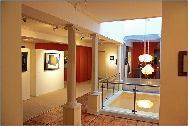 Les maîtres de l'art abstrait, de Vasarely à César, Hôtel Radeski, boulevard d'Avroy, Liège, Belgium