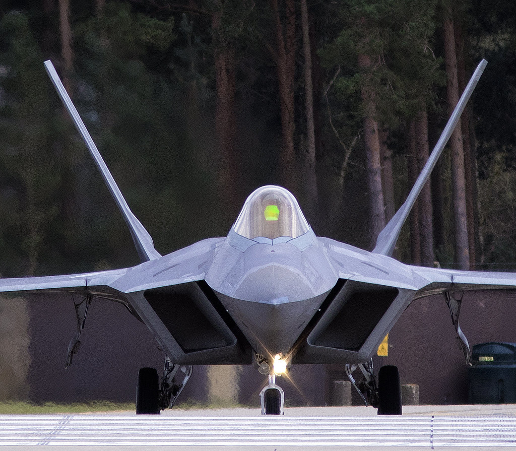 Lockheed F-22A Raptor, 95th FS | RAF Lakenheath | Mark Rourke | Flickr