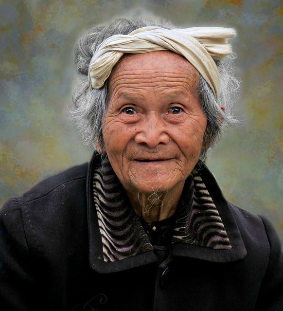 Old Miao villager