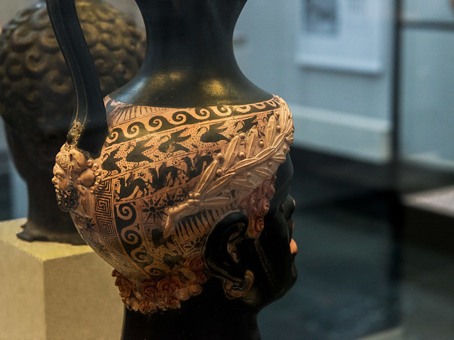 Etruscan Pottery - II: Haed Shaped Vase