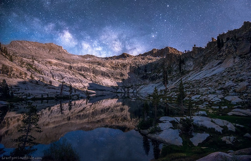 california travel summer lake mountains nature water june night stars landscape nationalpark nikon galaxy backpacking astrophotography pear backcountry nightsky milkyway 2015 d610