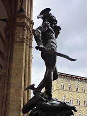 Perseus with the Head of Medusa (Perseo con la testa di Medusa), Loggia dei Lanzi, Florence