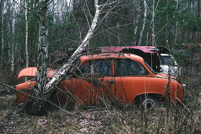 Abandoned cars