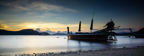longexposure sunset thailand boats sigma1020mm longtailboats capepanwa changwatphuket sonydslra65