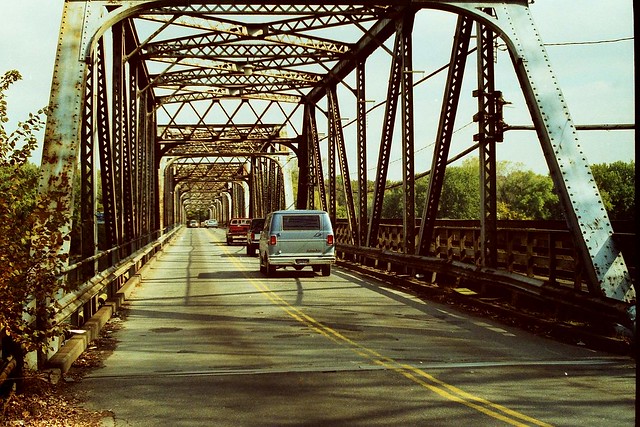 Truss bridge over the Connecticut River, Warehouse Point-Windsor Locks, CT