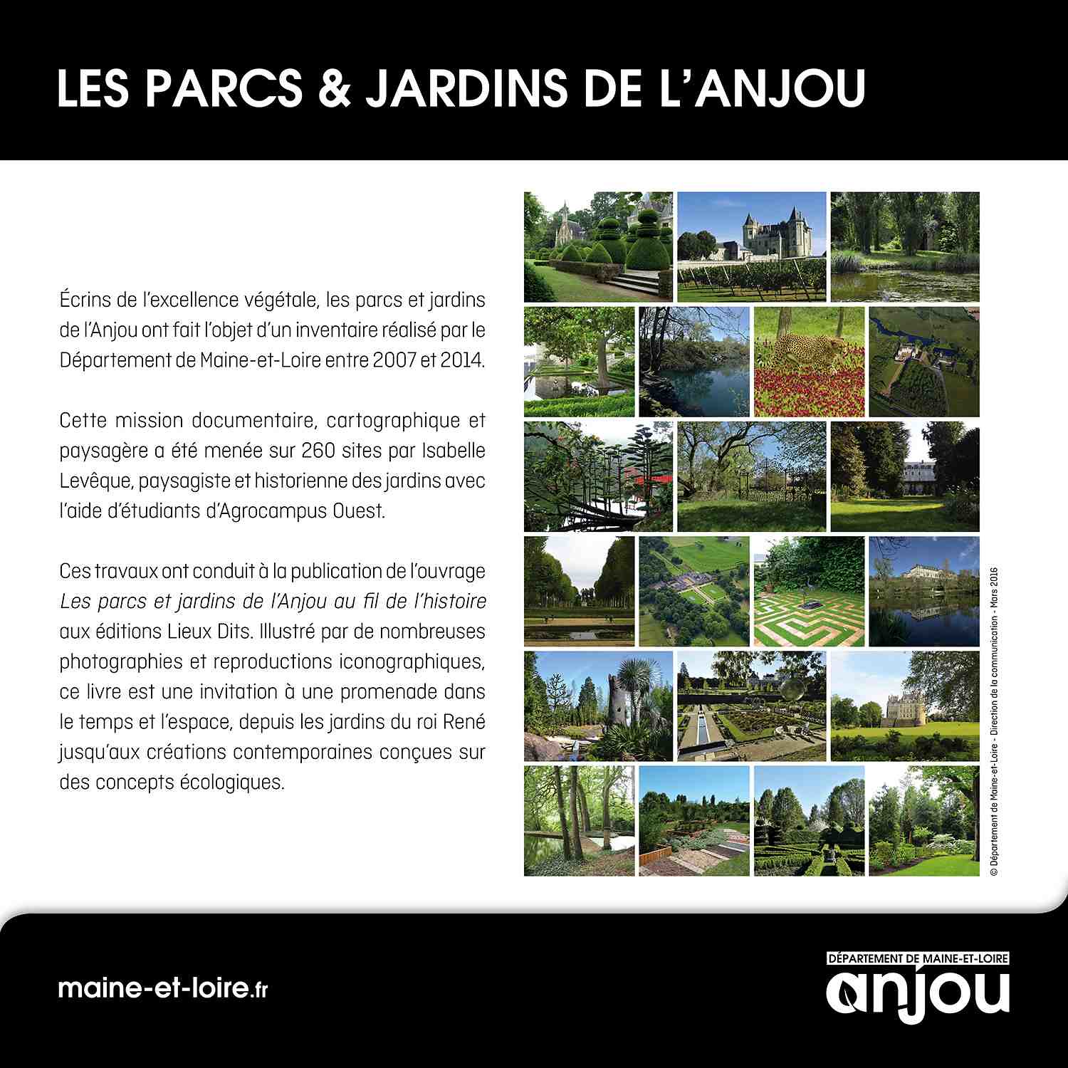 Les Parcs & Jardins de l’Anjou