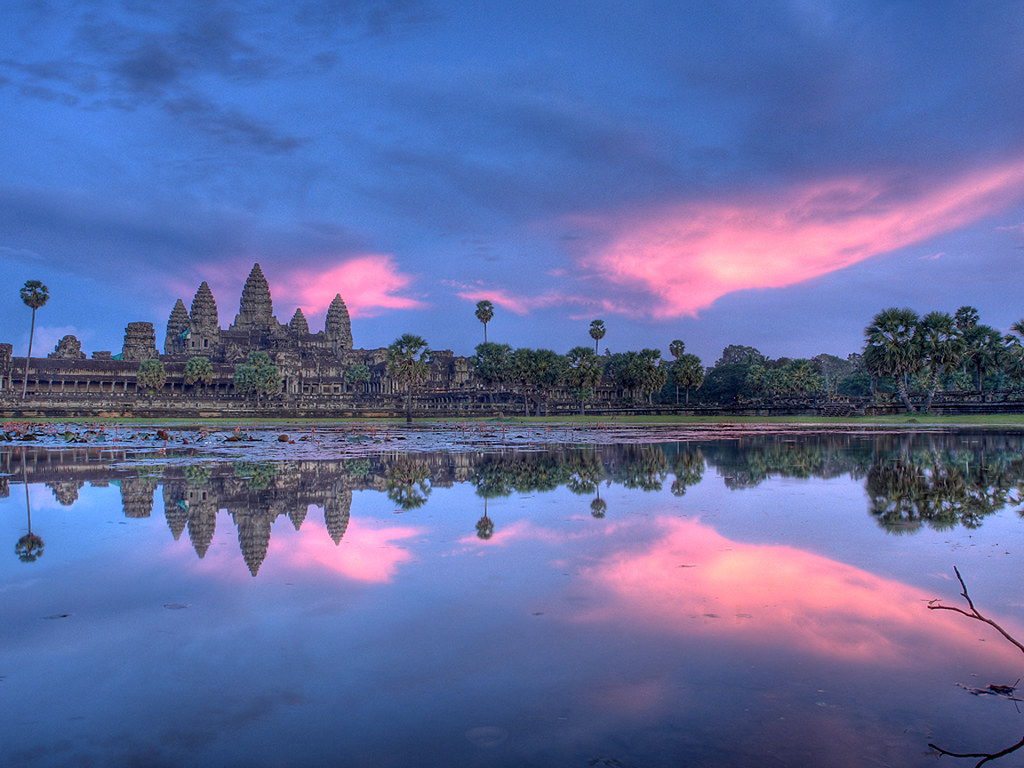 Angkor Wat Sunset HDR