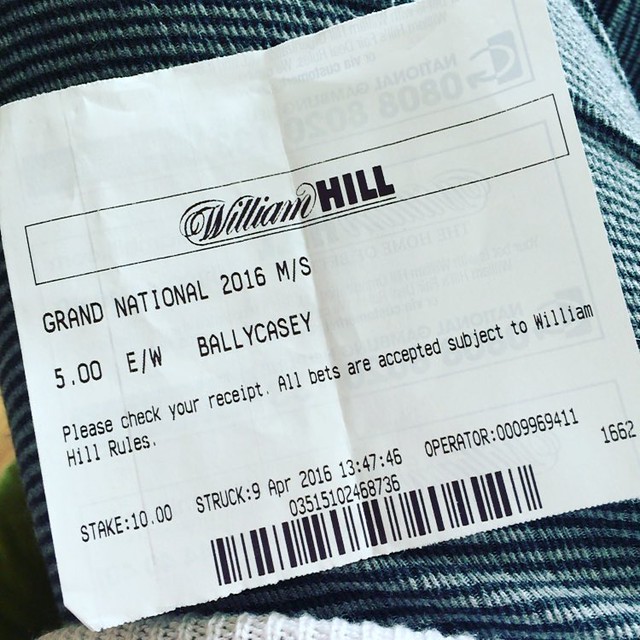 Ready for my #bigwin with the #grandnational