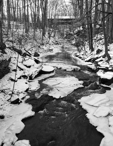 park travel bridge trees ohio bw white snow black ice apple nature monochrome river outdoors rocks scenic rapids ansel iphone iphoneography