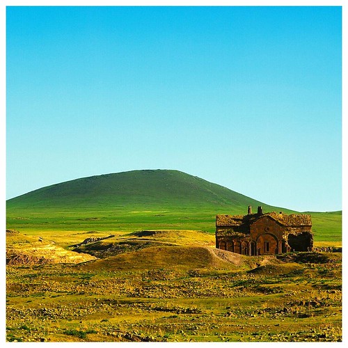 Ani ruins; Turkey #aniruins #kars #turkey #trip #turcja #travel #armenia #armenian #catedral #church #amazing #adventure #przygody #photo #danielski74, square squareformat iphoneography instagramapp uploaded:by=instagram