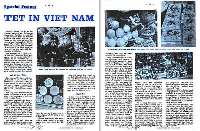 VIETNAM Bulletin - FEBRUARY 1st, 1975 (2) - Special Feature:  TET IN VIETNAM