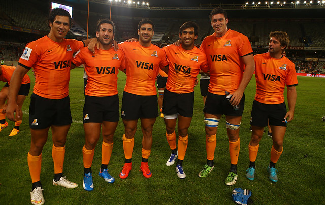 Cheetahs vs Jaguares Super Rugby Match at the Free State Stadium Bloemfontein South Africa.