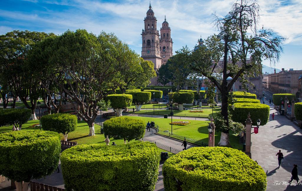 2015 - MEXICO - Morelia - Plaza de Armas