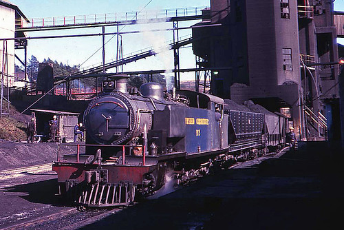 railroad industry train southafrica mine industrial transport engine rail railway steam mining transportation locomotive kodachrome coal freight colliery nbl northbritish vryheid 482t