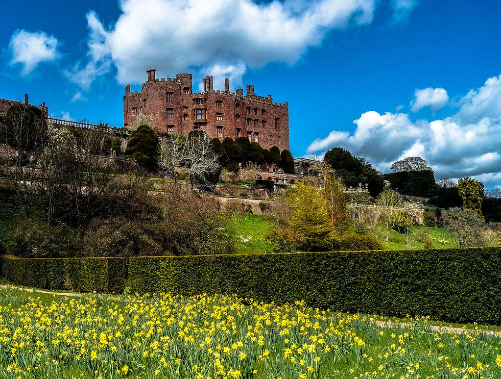 Spring at Powis Castle