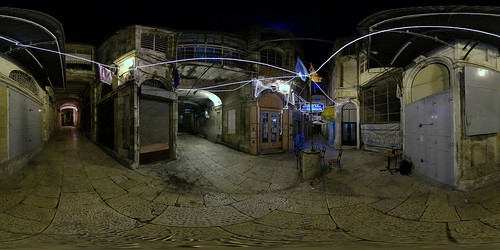 Courtyard, Night - Jerusalem, Old City - 360° | by Sam Rohn - 360° Photography