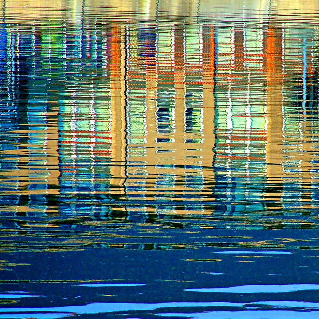 040507 Weymouth Marina Reflection