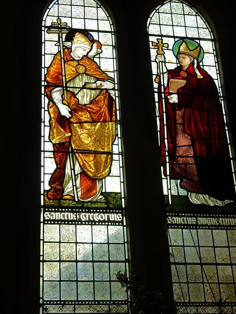 Pre-Raphaelite Saints Ashurst to Eridge St Mary's church, Speldhurst