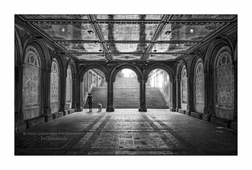 nyc#57 - The Bethesda Terrace Arcades | Lower passage of the… | Flickr