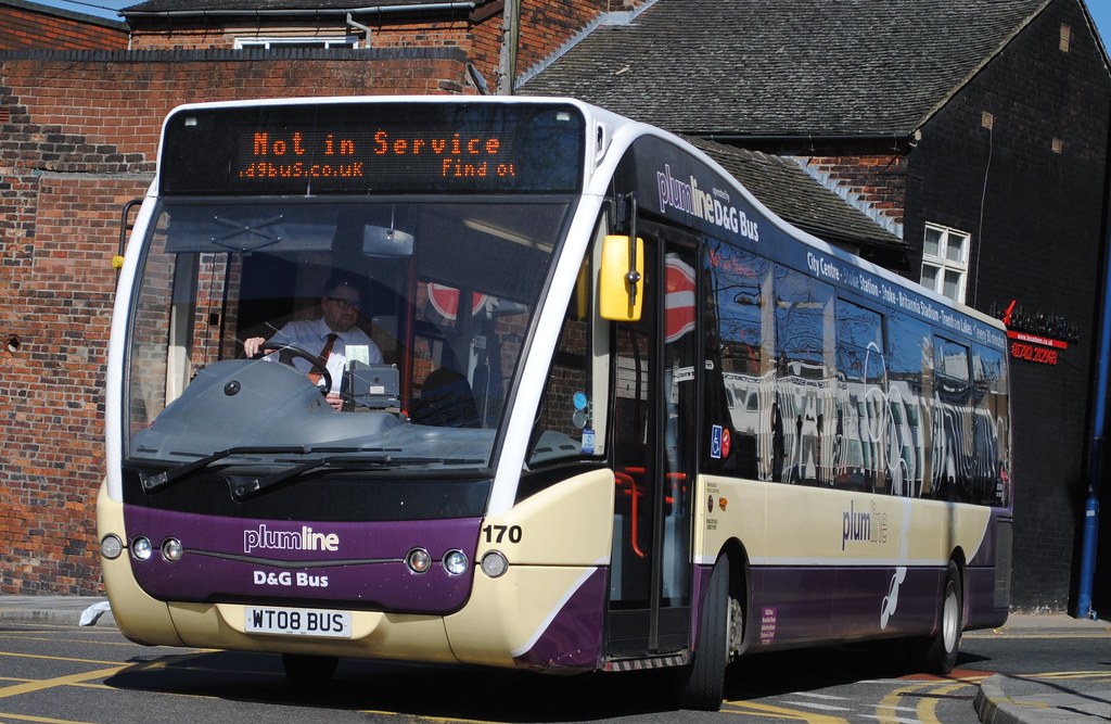 D&G Bus WT08 BUS (170) | This Optare Versa is seen arriving … | Flickr