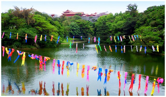 GETTING READY FOR CHILDREN'S DAY AND GOLDEN WEEK at SHURI CASTLE