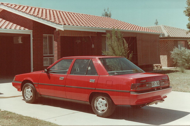 1986 Mitsubishi Magna GLX - When Bought New