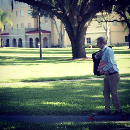 What’s your favorite mode of transportation around campus? #longboard #skateboard #bike #walking