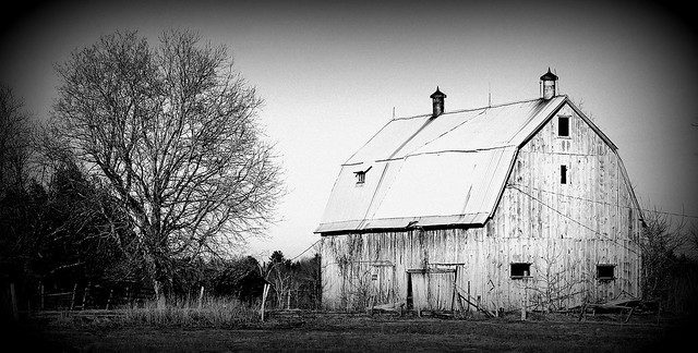 Barn Waiting for Spring