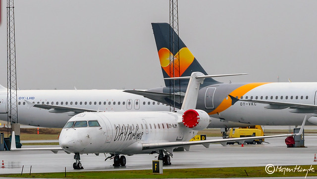 Backbone Aviation, Canadair CRJ-200, OY-RJM, 7591, 1. februar 2016