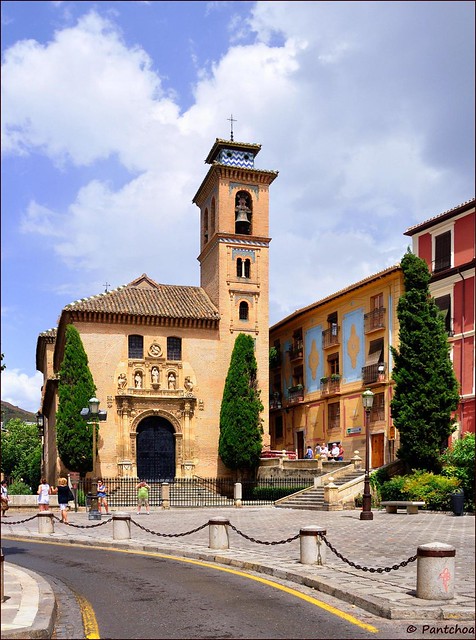 Granada : Iglesia de San Gil y Santa Ana