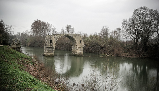 pont romain sur le Vidourle