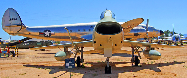 Old and New, with NEW being a relative term.  Pima County Air Museum, Pima County, Arizona.