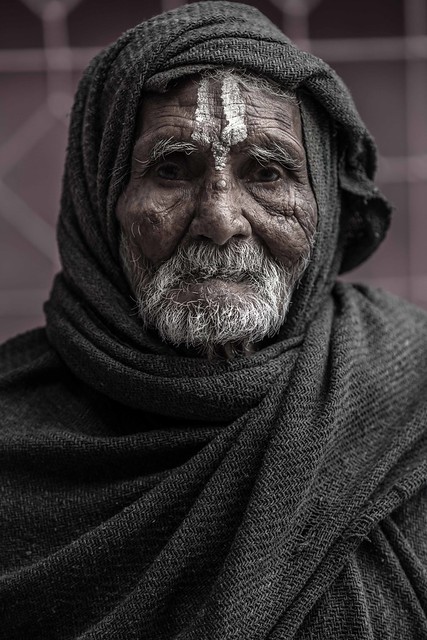 Faces from Mathura - The Poor Man