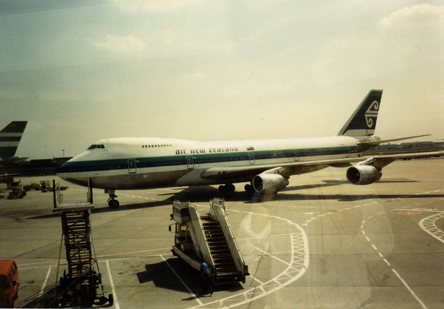 Air New Zealand - Boeing 747 - 1989