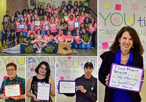 More than 250 Students, Faculty and Staff Members Participated in the Annual BeYOUtiful Campaign