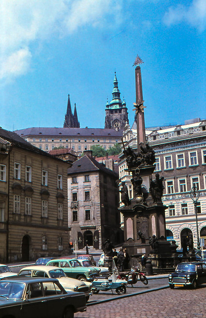 Blick zum Hradschin, Prag (1967)