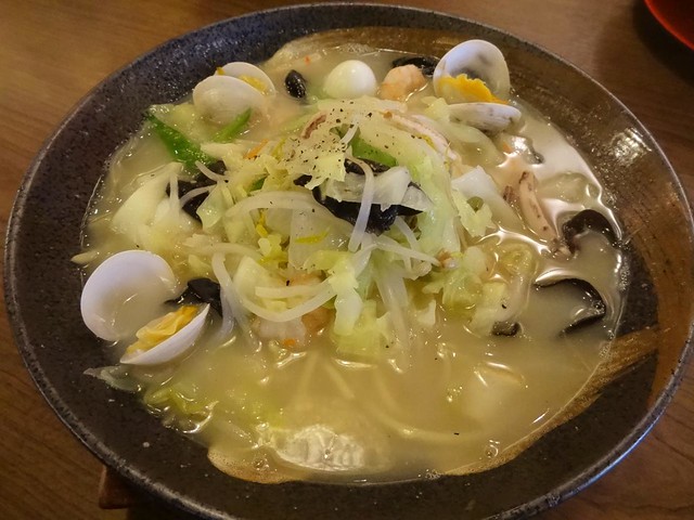 Seafood Chan-Pon Noodle Soup @Shichifukujin Ramen, Star Plaza, Shanghai
