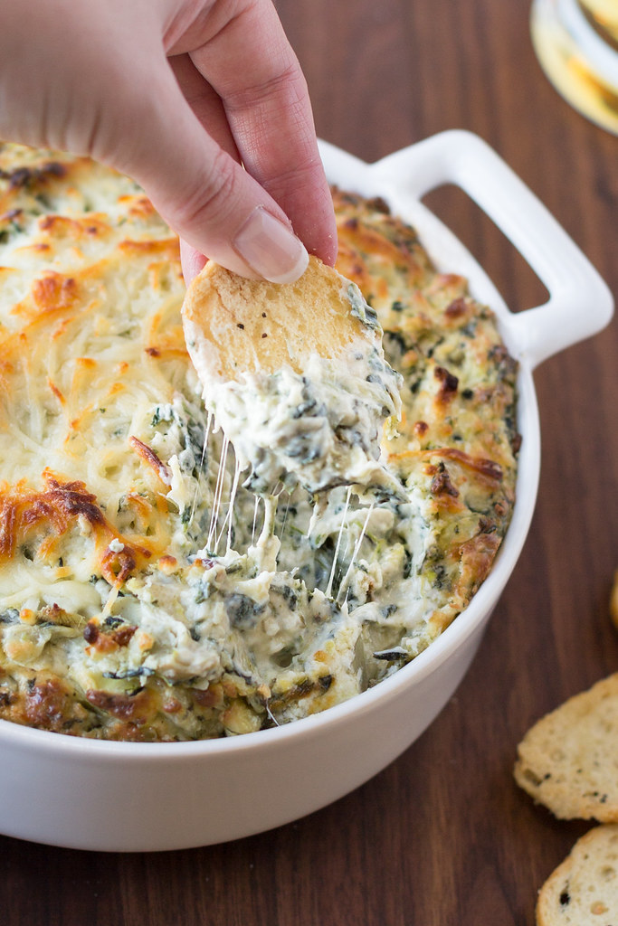 Mmmmm. | From Spinach and Artichoke Dip on Striped Spatula. | Striped ...
