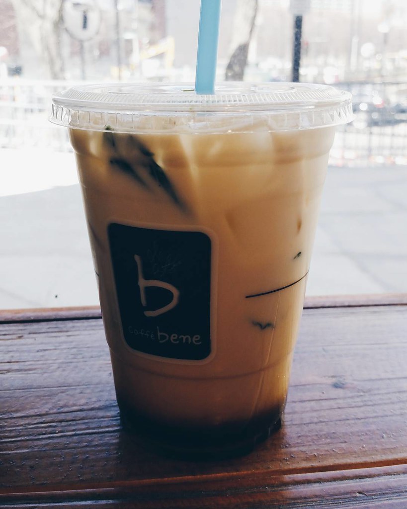 Mint mojito latte at Caffè Bene #caffebene #coffee #boston… | Flickr